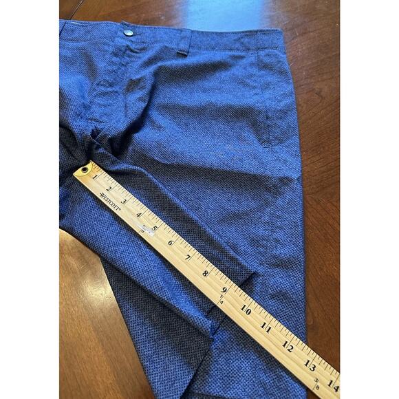 Callaway Men's Size 38 W Blue Stretch Active Waistband Opti-Dri Pocket Shorts - Picture 3 of 5